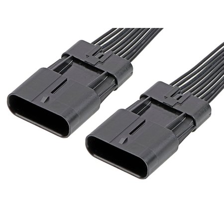 MOLEX Rectangular Cable Assemblies Squba Ots Cable Plug Sr 1.0Mmm 10Ckt Blk 451461010